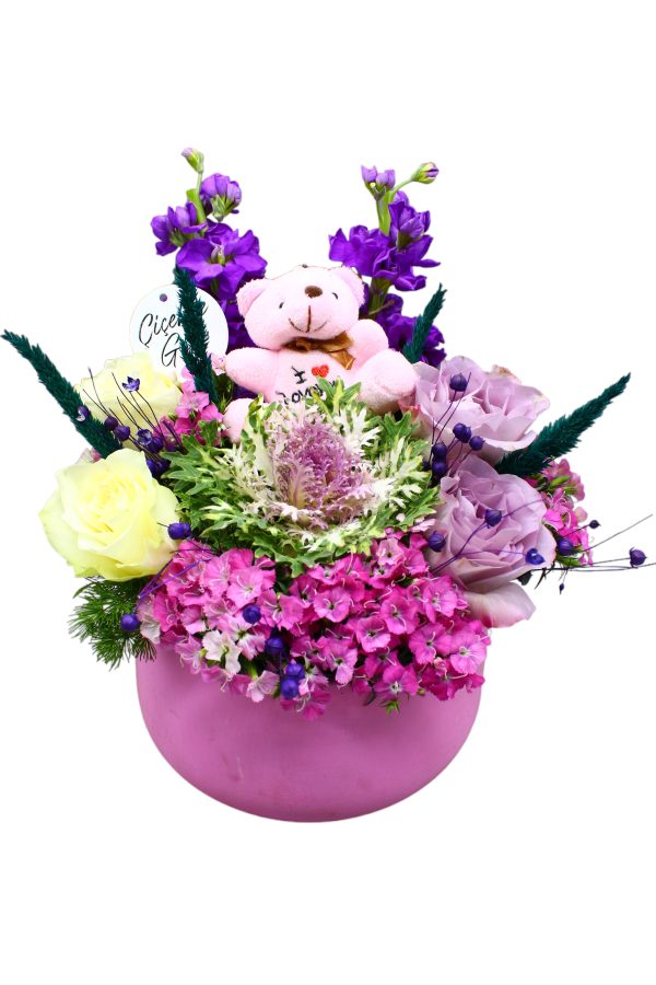 1149=Pink purple arrangement