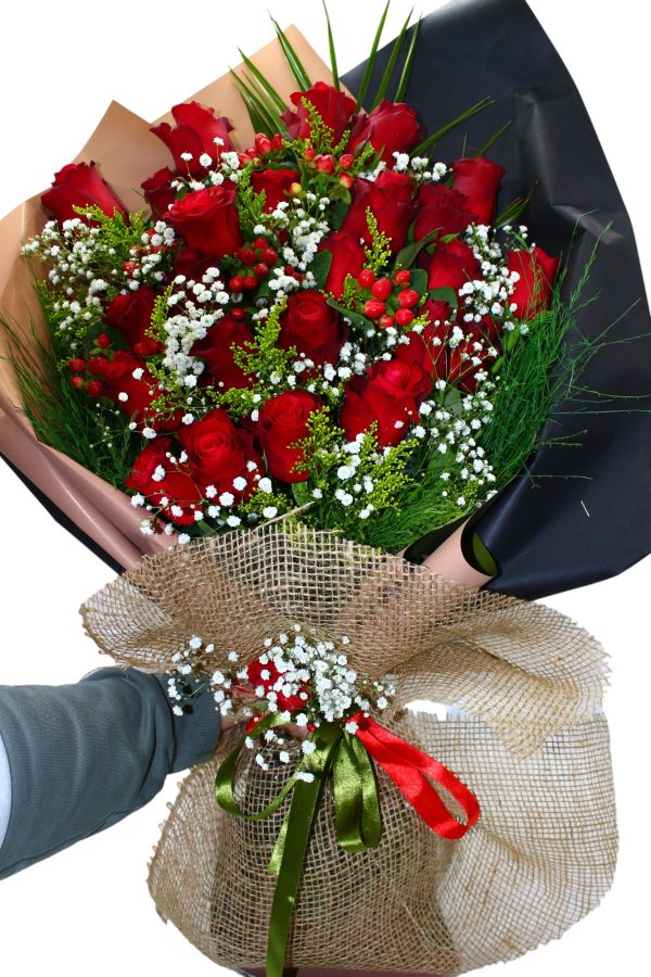 1335=21 Red Rose bouquet