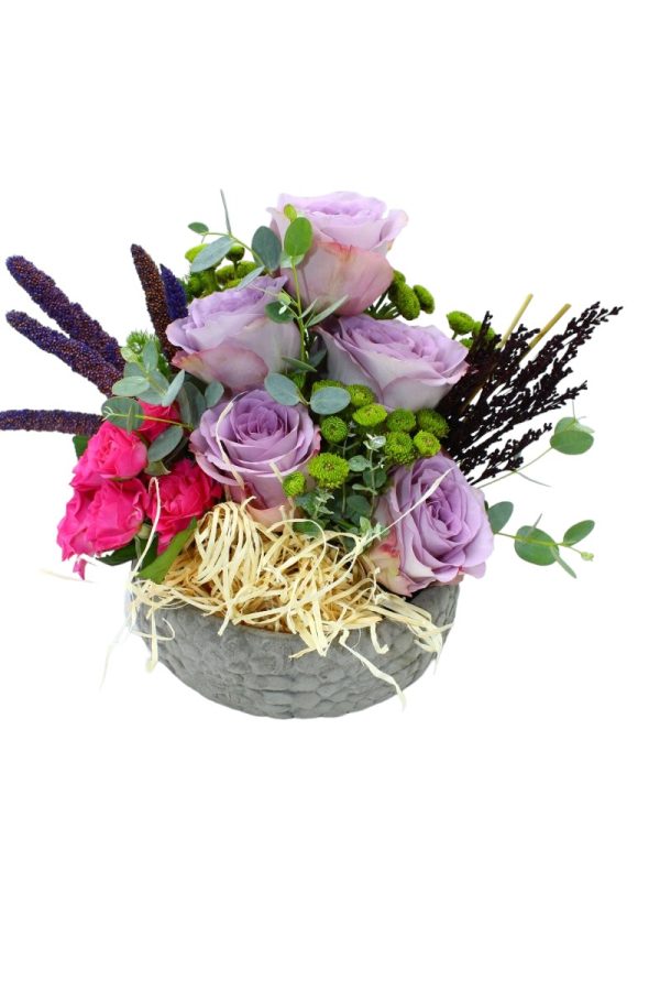 1376=purple dreams arrangement